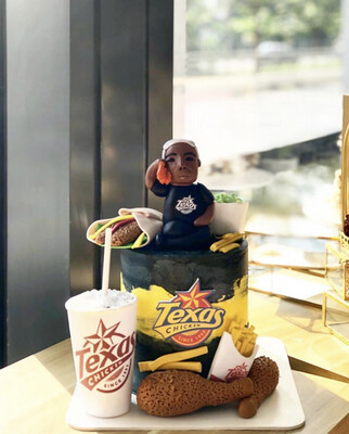 Corporate Delicacy Cake - Texas Chicken