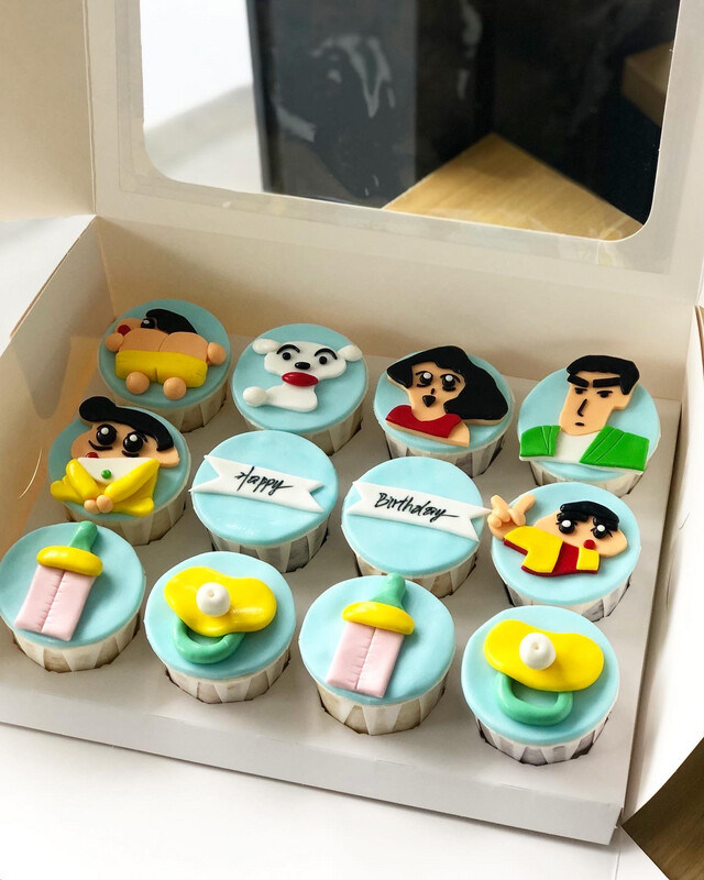 Crayon Shin Chan Sinchan Cupcakes 2
