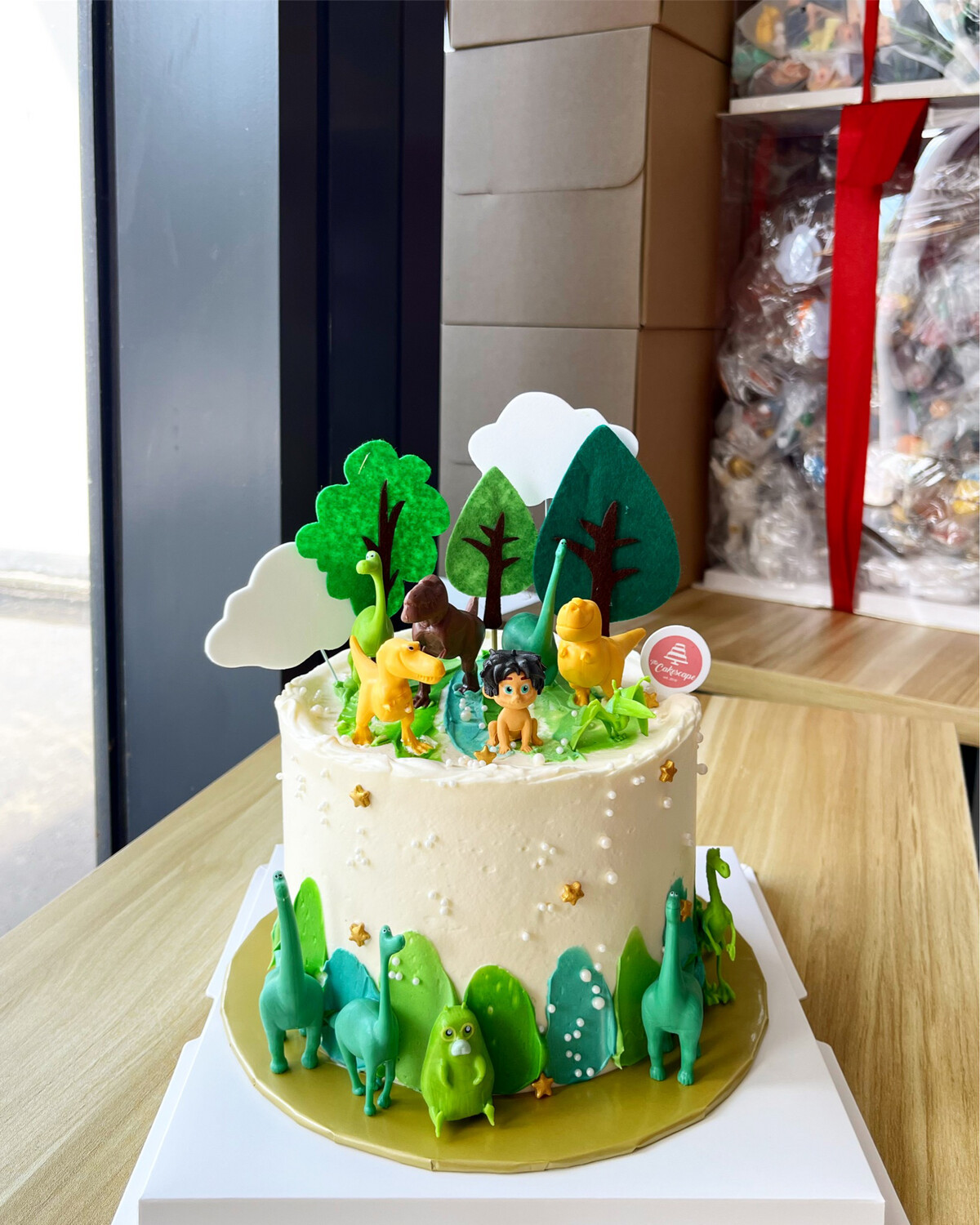 Dinosaur Cake 4