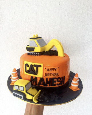 Corporate Cake - Construction Cake 4