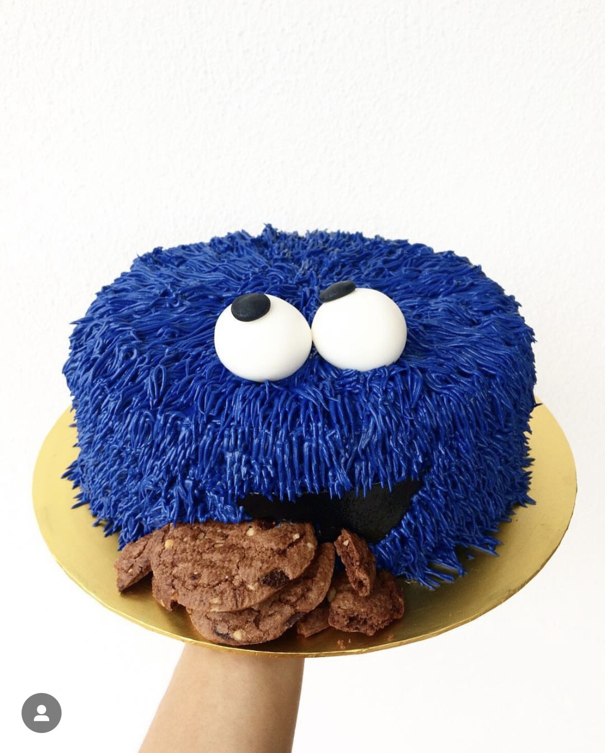 Sesame Street Cake 4 - Cookie Monster 3