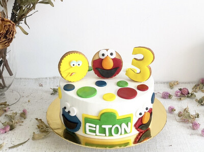 Sesame Street Cake 3 - Group 1