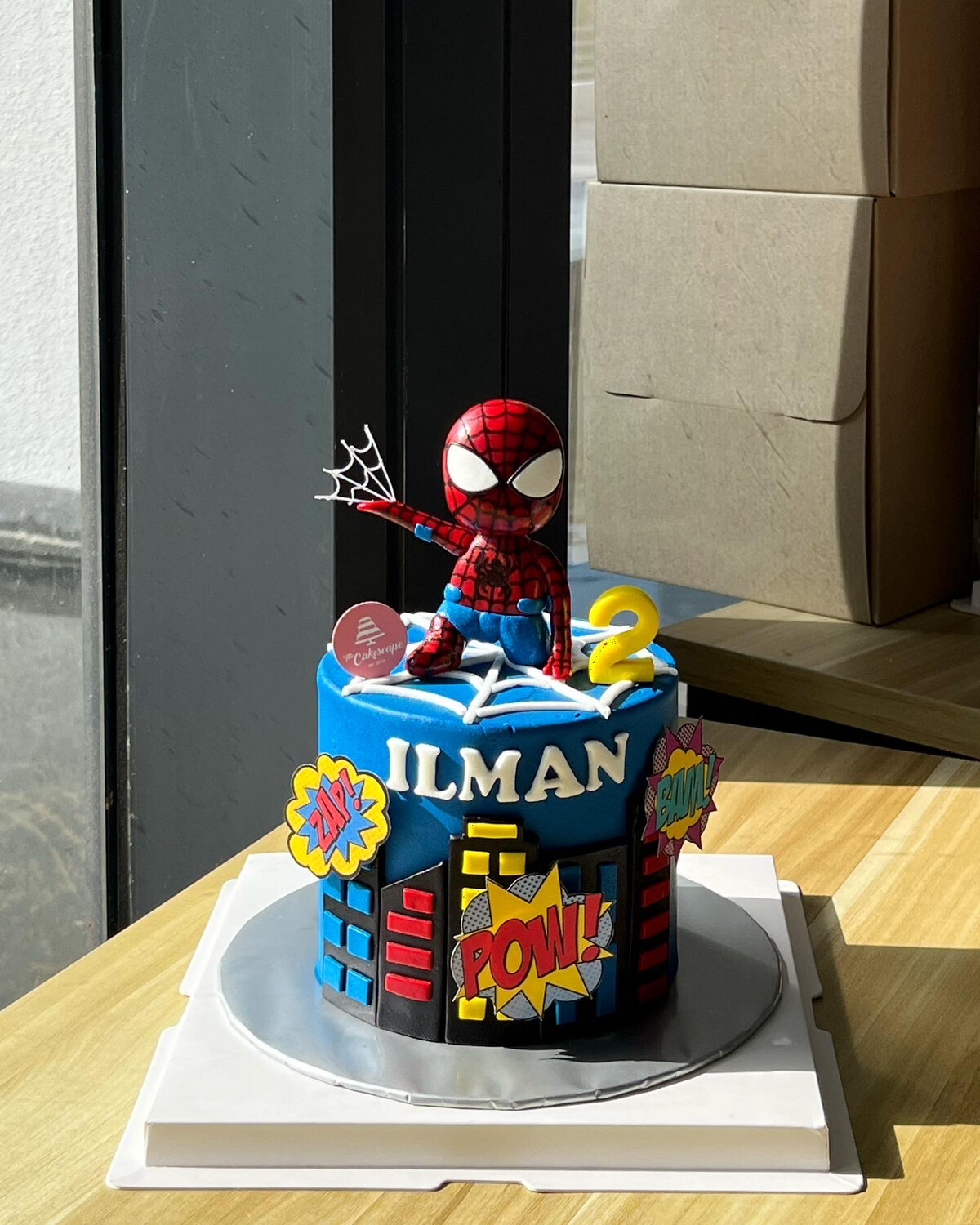 Marvel Avengers Superhero Cake 6 Spiderman