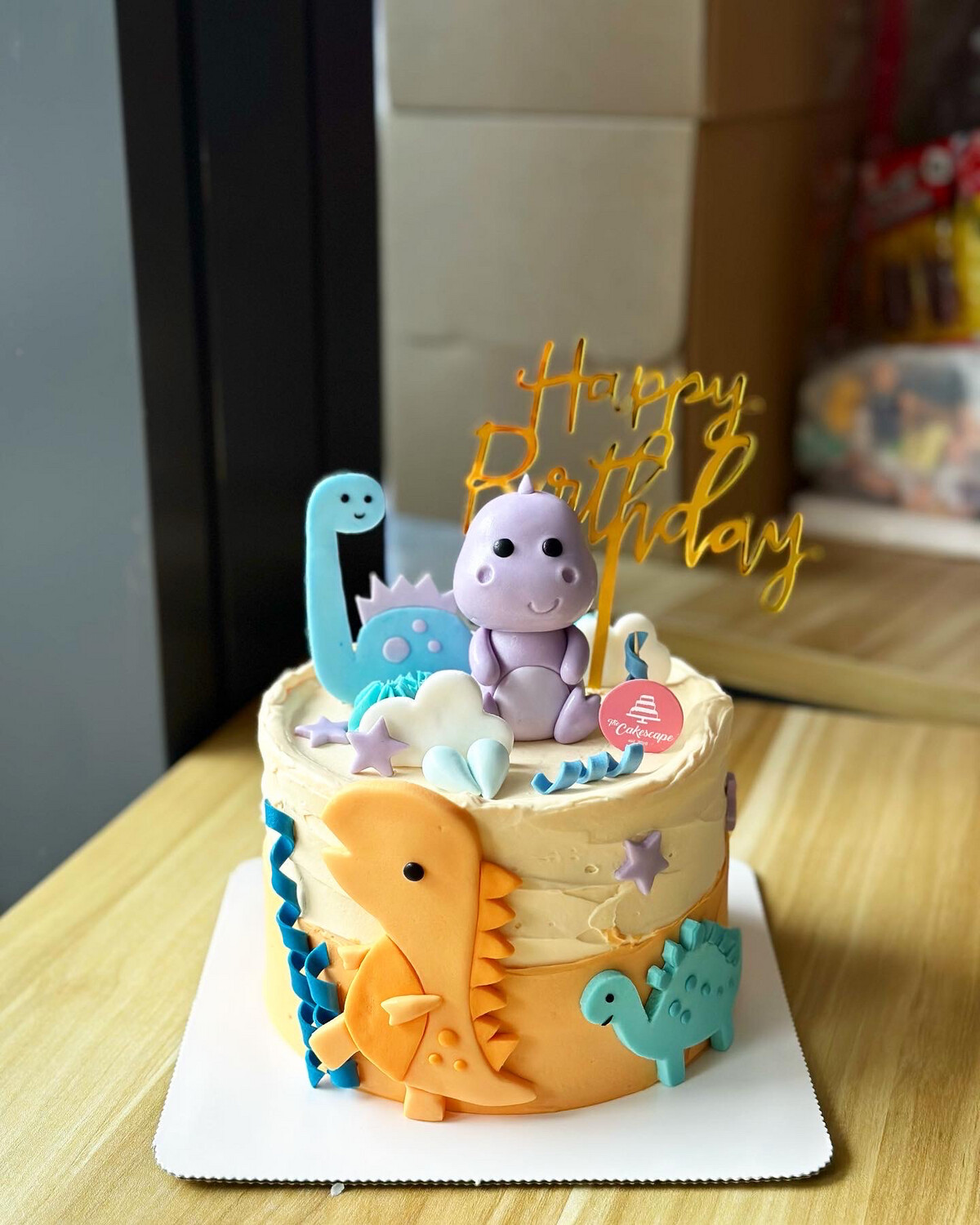 Dinosaur Cake 6