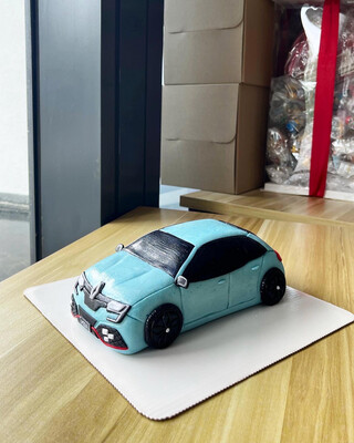 Car - 3D Renault Megane Cake