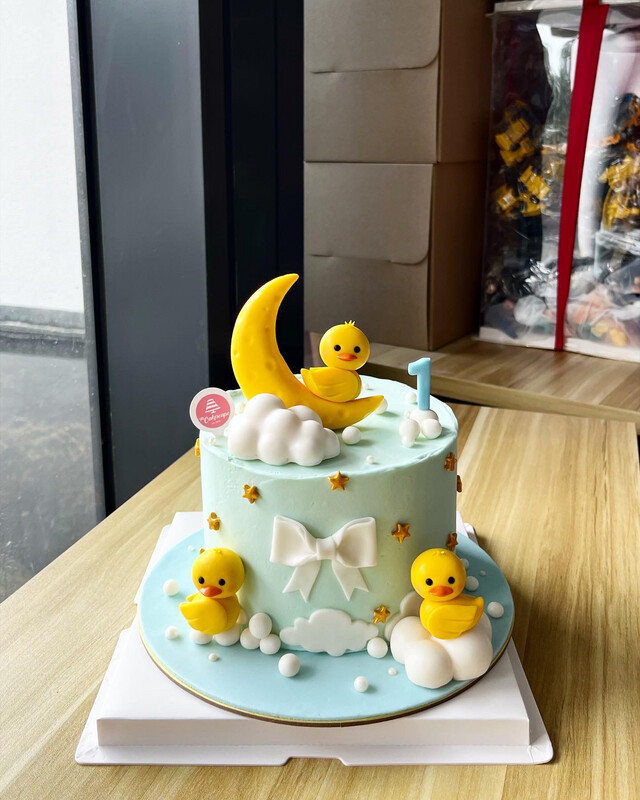 Baby Animal Duck Cake 2 Baby Animal Duck Cake 2