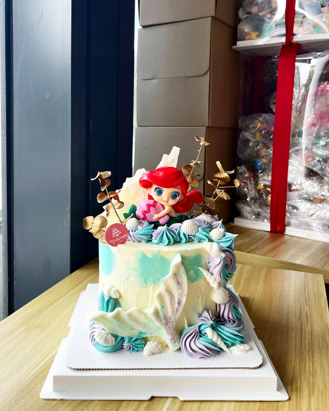 Disney - Mermaid Cake 2 (WhatsApp Order)