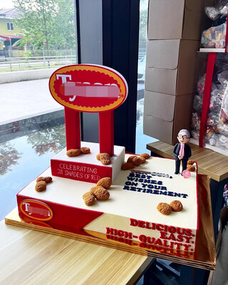 Corporate Cake - Rectangular Tyson