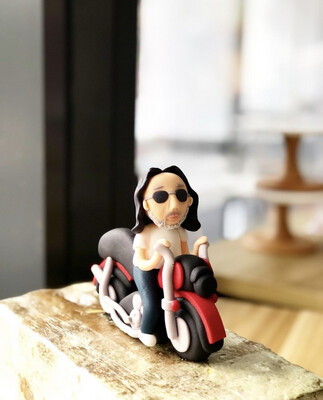 Fondant Figurine - Biker Man