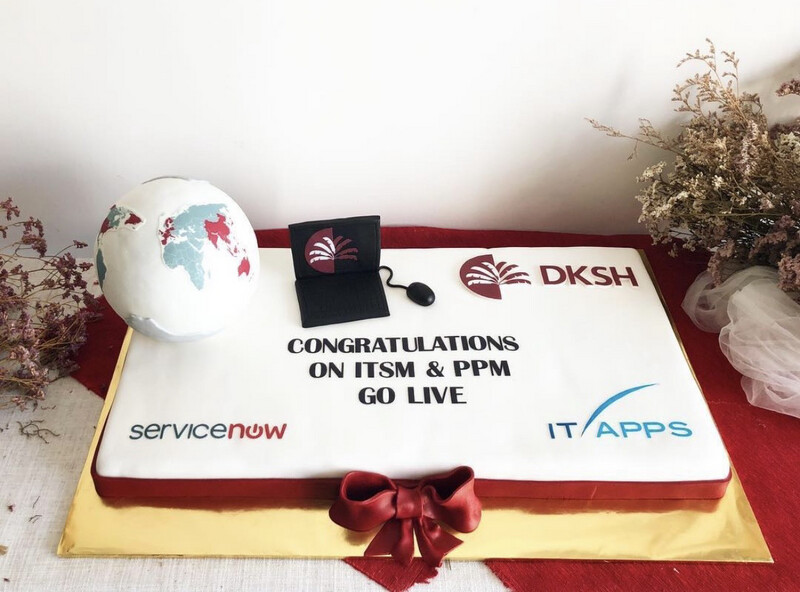 Corporate Cake - Rectangular Sheet Cake 6 DKSH Corporate Cake - Rectangular Sheet Cake 6 DKSH