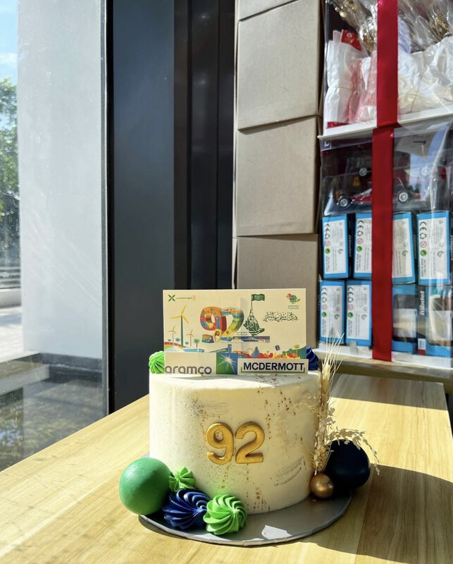 Corporate Cake - Aramco Mcdermott Corporate Cake - Aramco Mcdermott