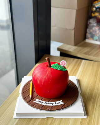 3D Apple Cake 1