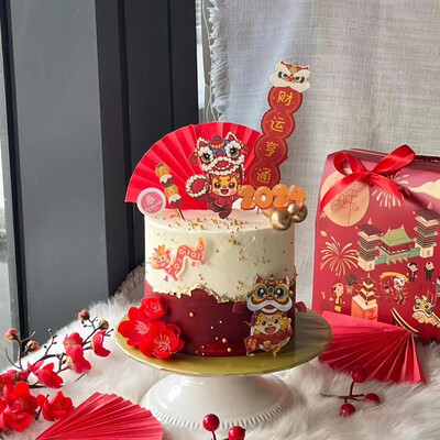 Festive - CNY - Dragon Cake 4
