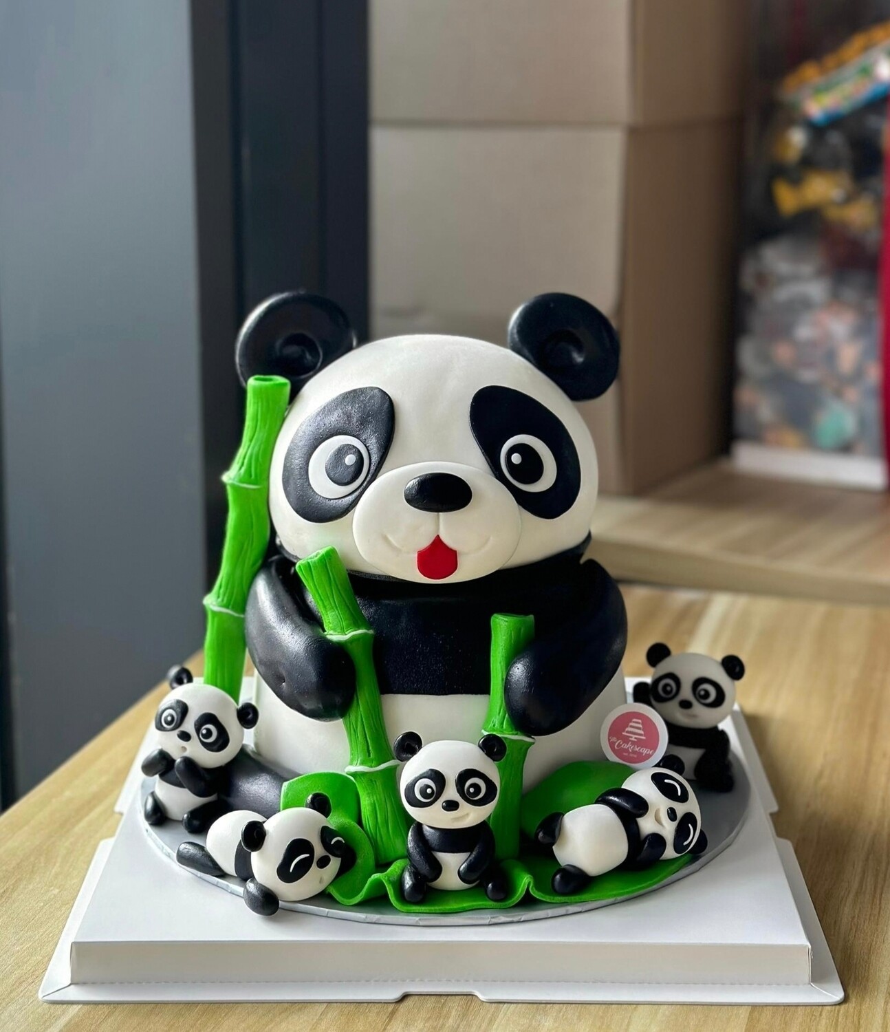 Baby Animal Panda Cake 3 3D Babies