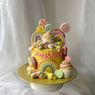 Wonderland Sweet Tooth Candy Cake 4