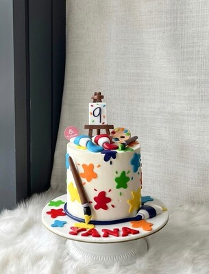Colour Painter Cake