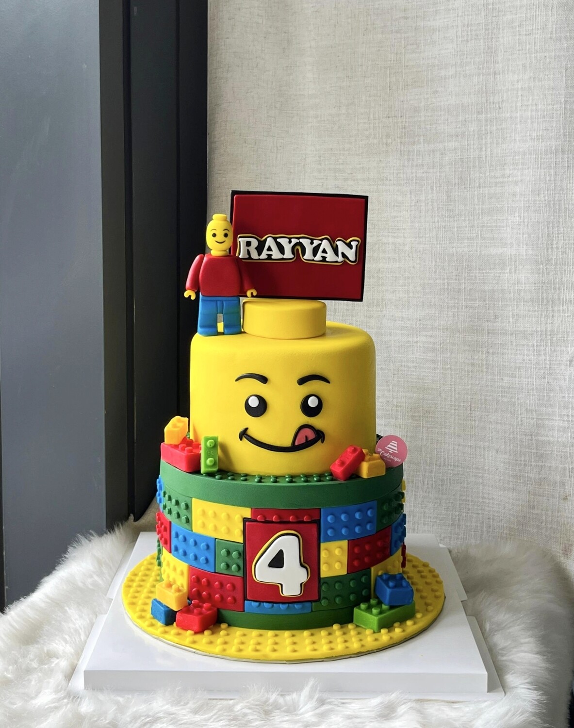 Lego Ninjago Cake 5 In 2 Tiers
