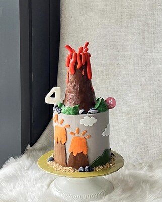 Volcano Cake