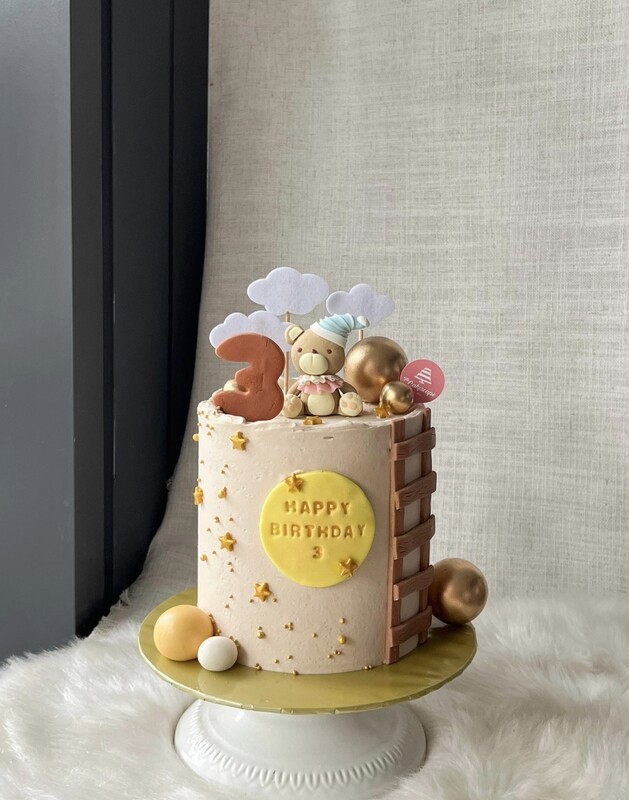 Baby Fullmoon 32 Teddy Bear Cake Baby Fullmoon 32 Teddy Bear Cake