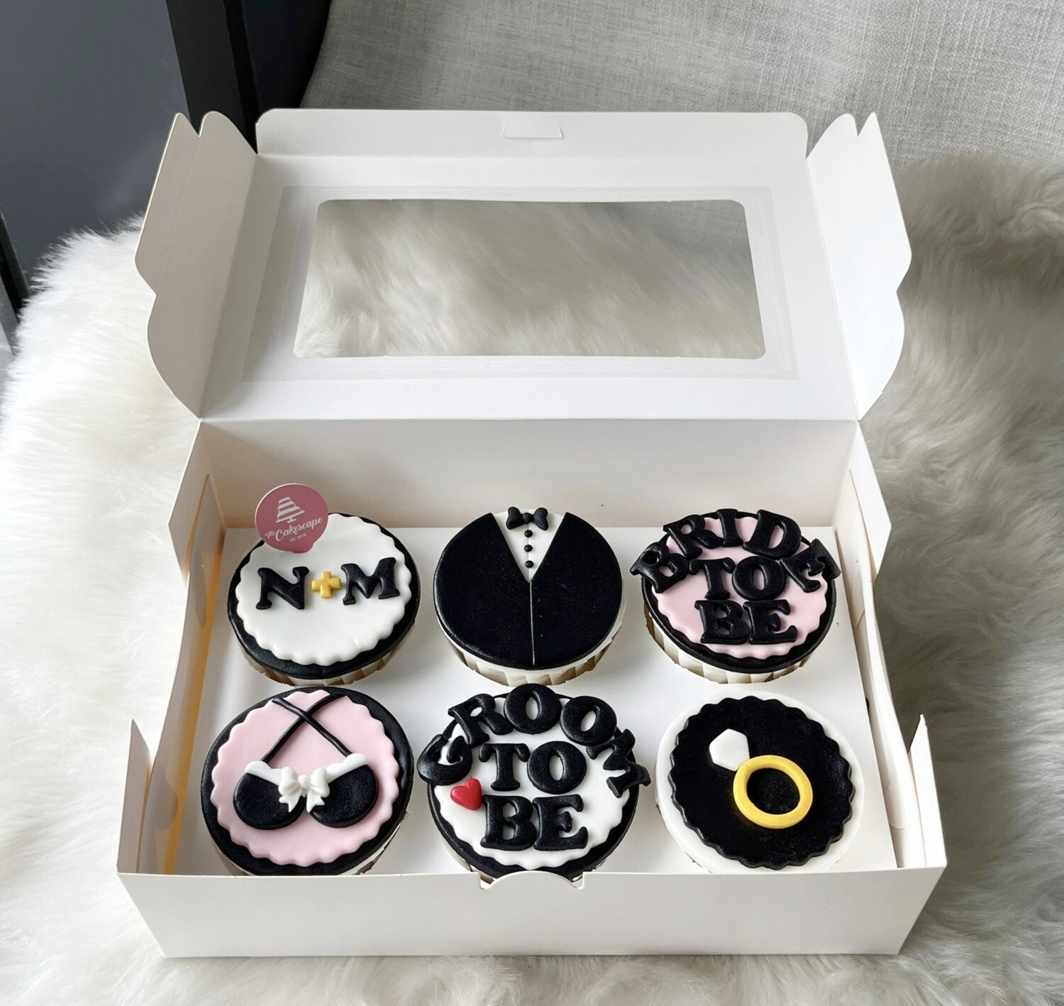 Couple Relationship Love Cupcakes - Wedding Bride To Be 2