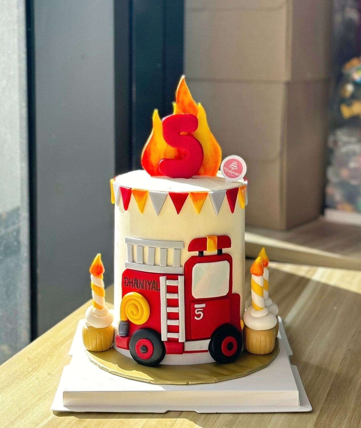 I&#39;m A Fireman / Fire Fighter Cake 3