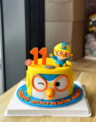 Little Penguin Bird Cake - Pororo 1