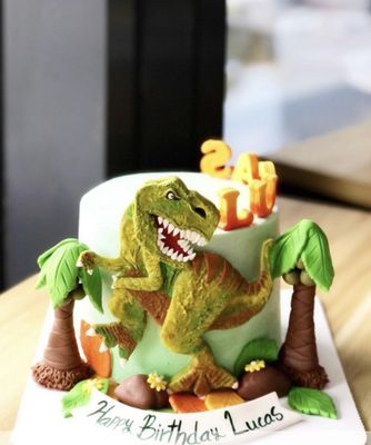 Dinosaur Themed Cake