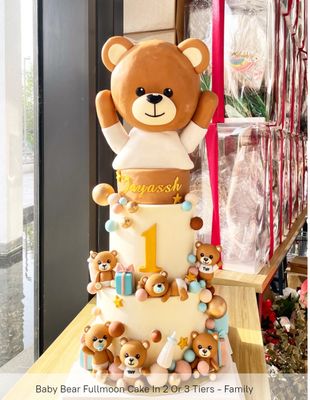 Teddy Bear Themed Cake