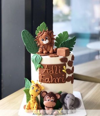 Animal Themed Cake