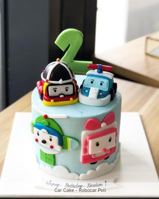 Car Themed Cake