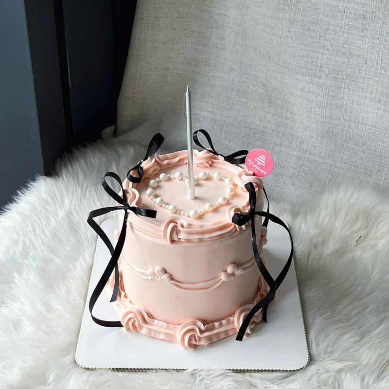 Korean Ins Minimalist Round Cake 17