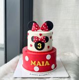 Disney - Mickey &amp; Minnie Cake 4 In 2 Tiers