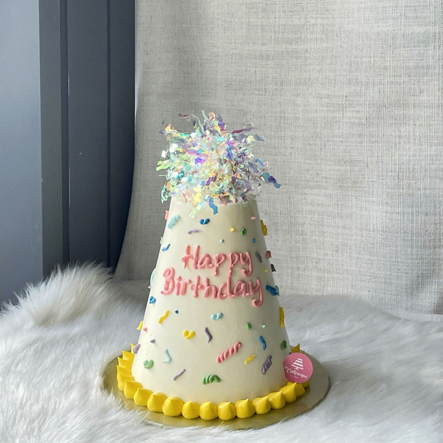 Birthday Hat 3D Cake