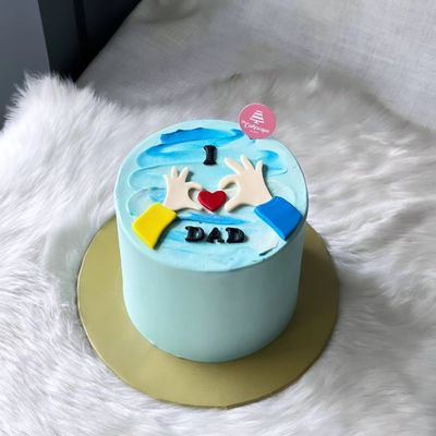 Fathers’ Day - I LOVE DAD Cake
