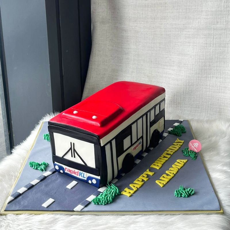 Rapid KL Bus Cake 3D Rapid KL Bus Cake 3D