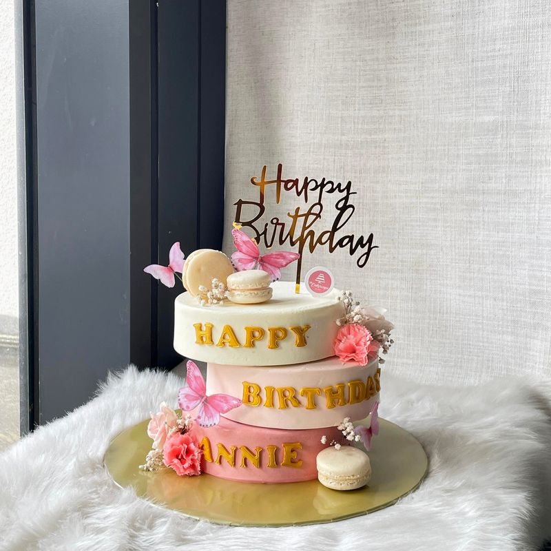 Butterfly Cake 11 - 3 Layer Cake Butterfly Cake 11 - 3 Layer Cake