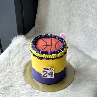 Burn Away / Flaming Cake 21 - Basketball