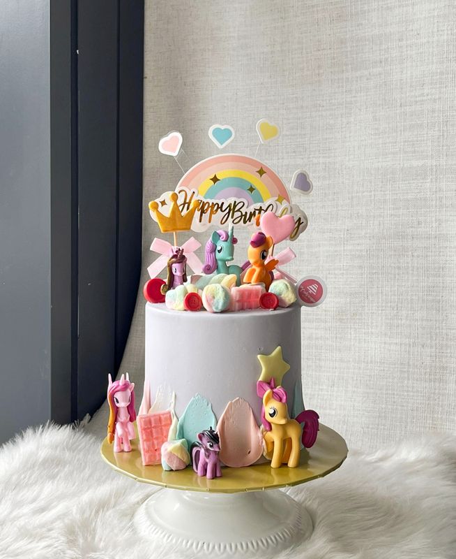 Little Pony Cake 3 Little Pony Cake 3