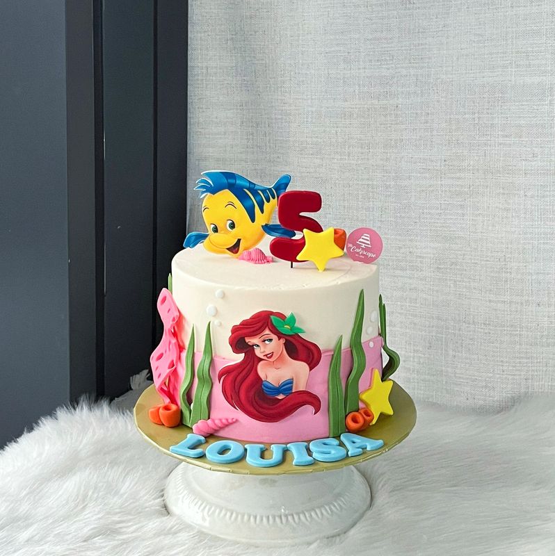 Disney - Mermaid Cake 3