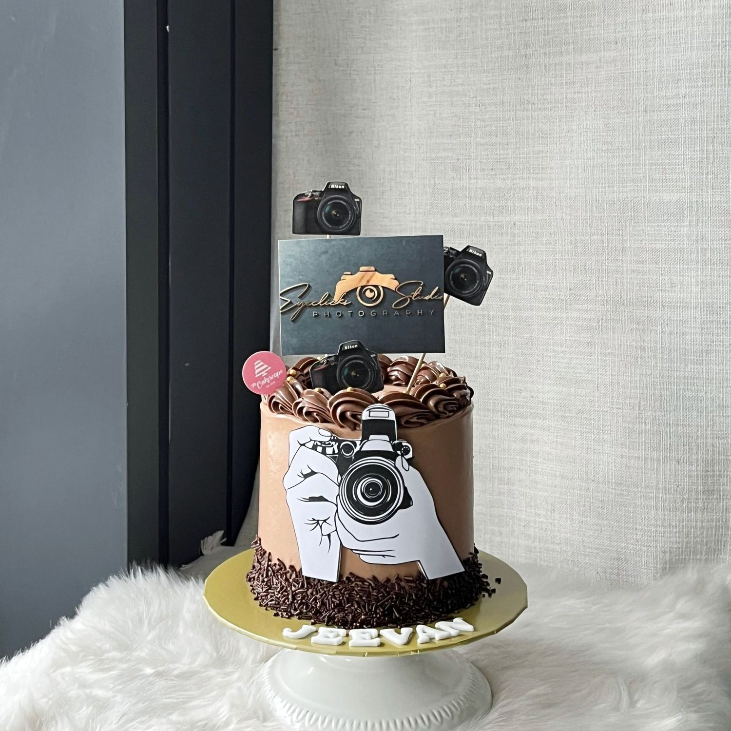 Photographer Cake