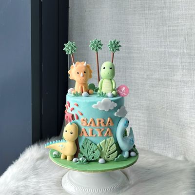 Dinosaur Cake 9
