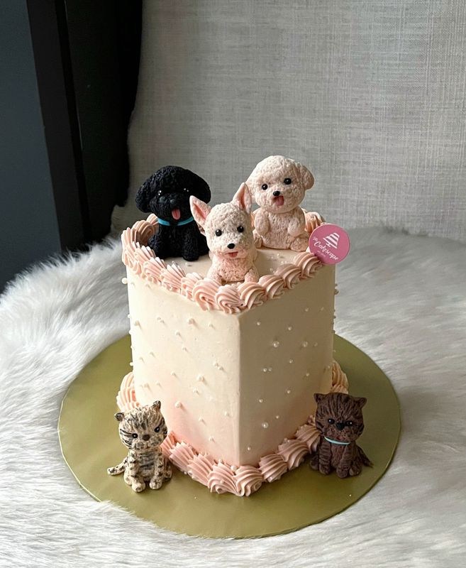 Animal Dog Puppy Cake 5 Animal Dog Puppy Cake 5