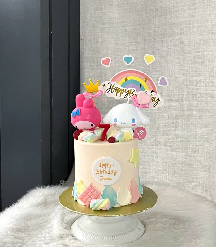 Sanrio - Cinnamoroll and Melody Cake