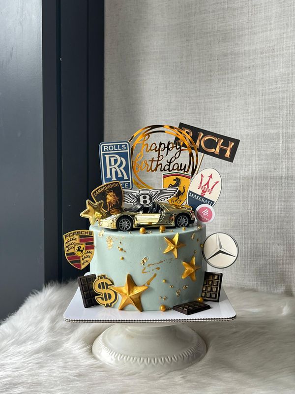 Car Cake - Golden Cake 2 Car Cake - Golden Cake 2