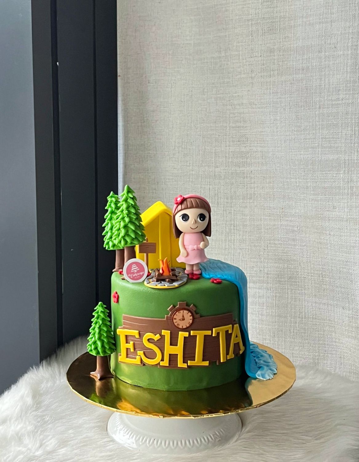 Animal Crossing Cake