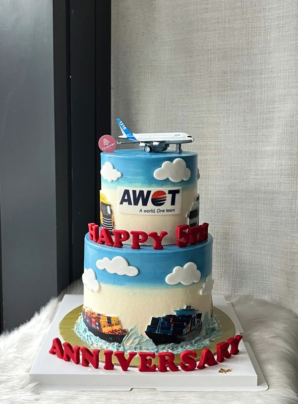 Corporate Cake - AWOT GLOBAL Company Corporate Cake - AWOT GLOBAL Company