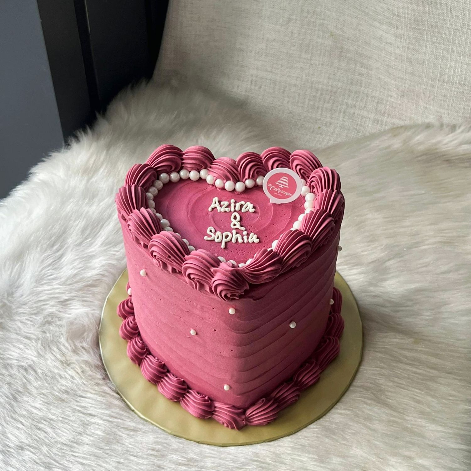 Korean Ins Minimalist Heart Cake 10