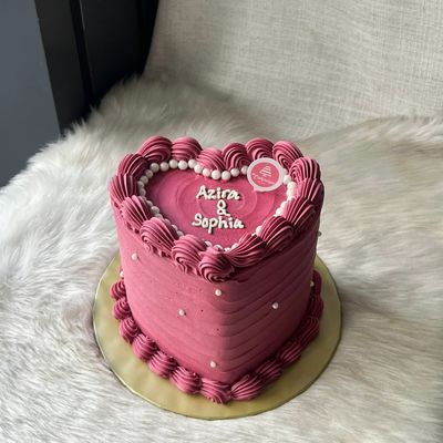 Korean Ins Minimalist Heart Cake 10
