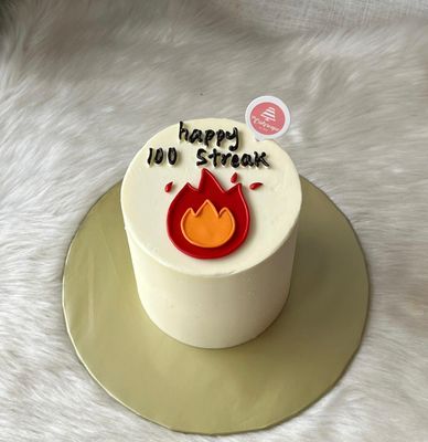 Fire Flame Cake