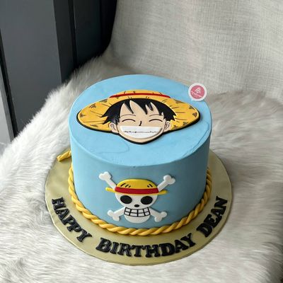 One Piece Luffy Cake